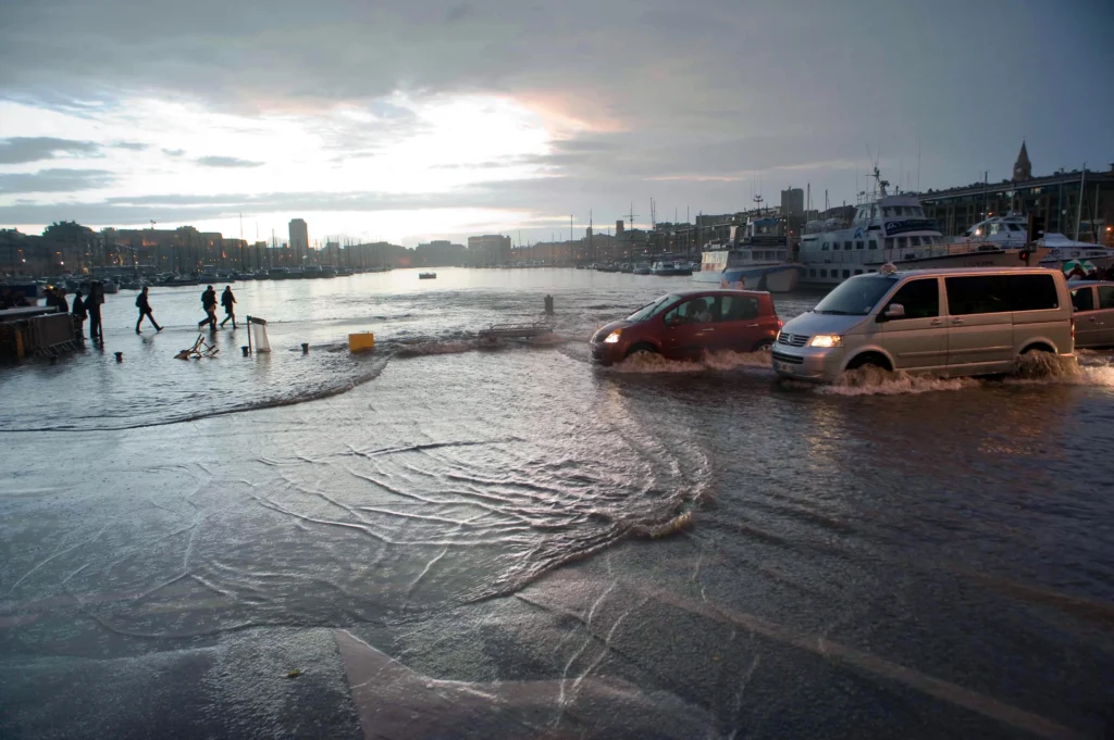 Inondation à Marseille : un scénario extrême à 3,9 milliards d’euros de dommages assurés