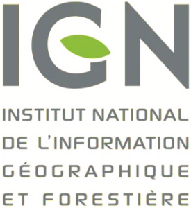 Logo de l’IGN, partenaire de CCR pour l’information géographique